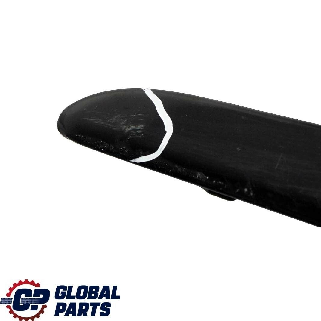 BMW 1 E81 E87 LCI Rear Bumper Trim Strip Moulding Guard Black Sapphire - 475