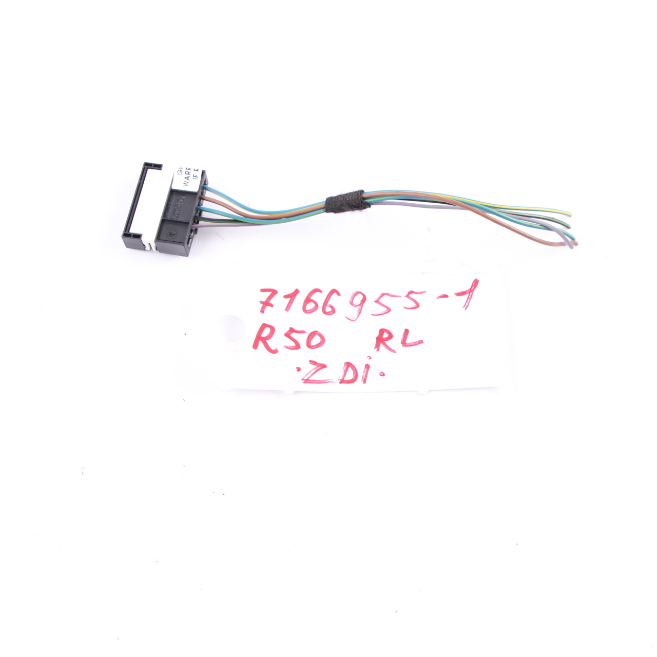 Mini R50 Lichtkabel Lampenfassung Stecker Verdrahtung hinten links Side 8369702