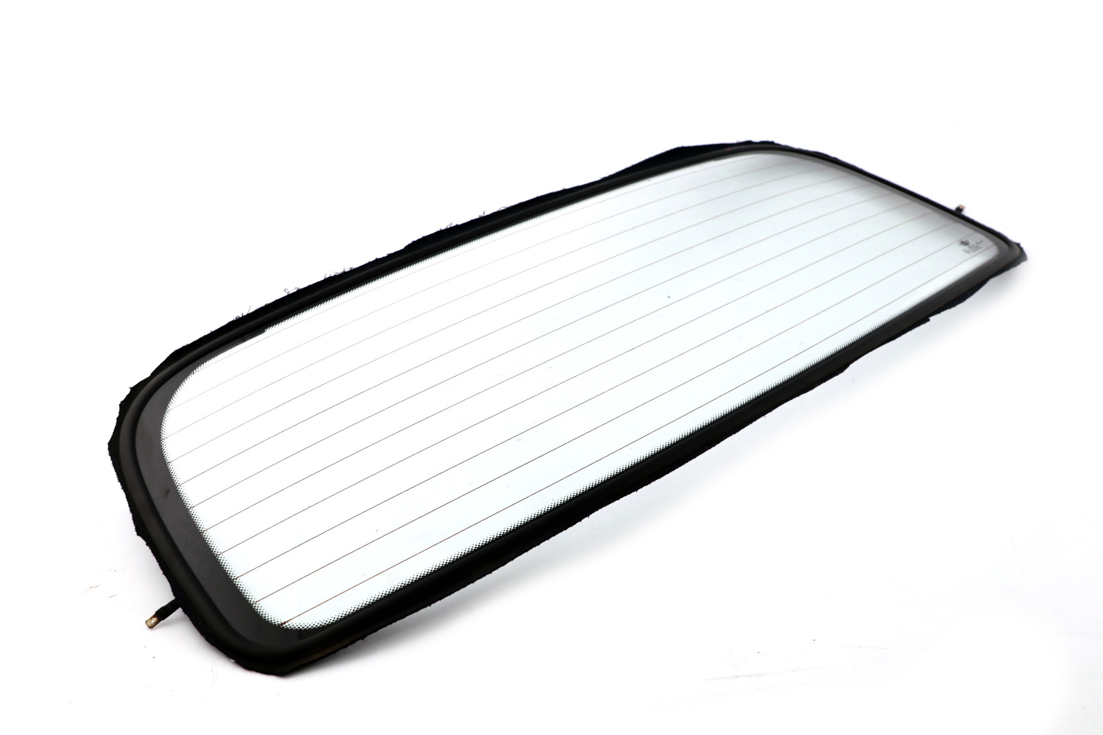 Mini Cooper R52 Cabrio Convertible Roof Folding Top Rear Window Glass AS2