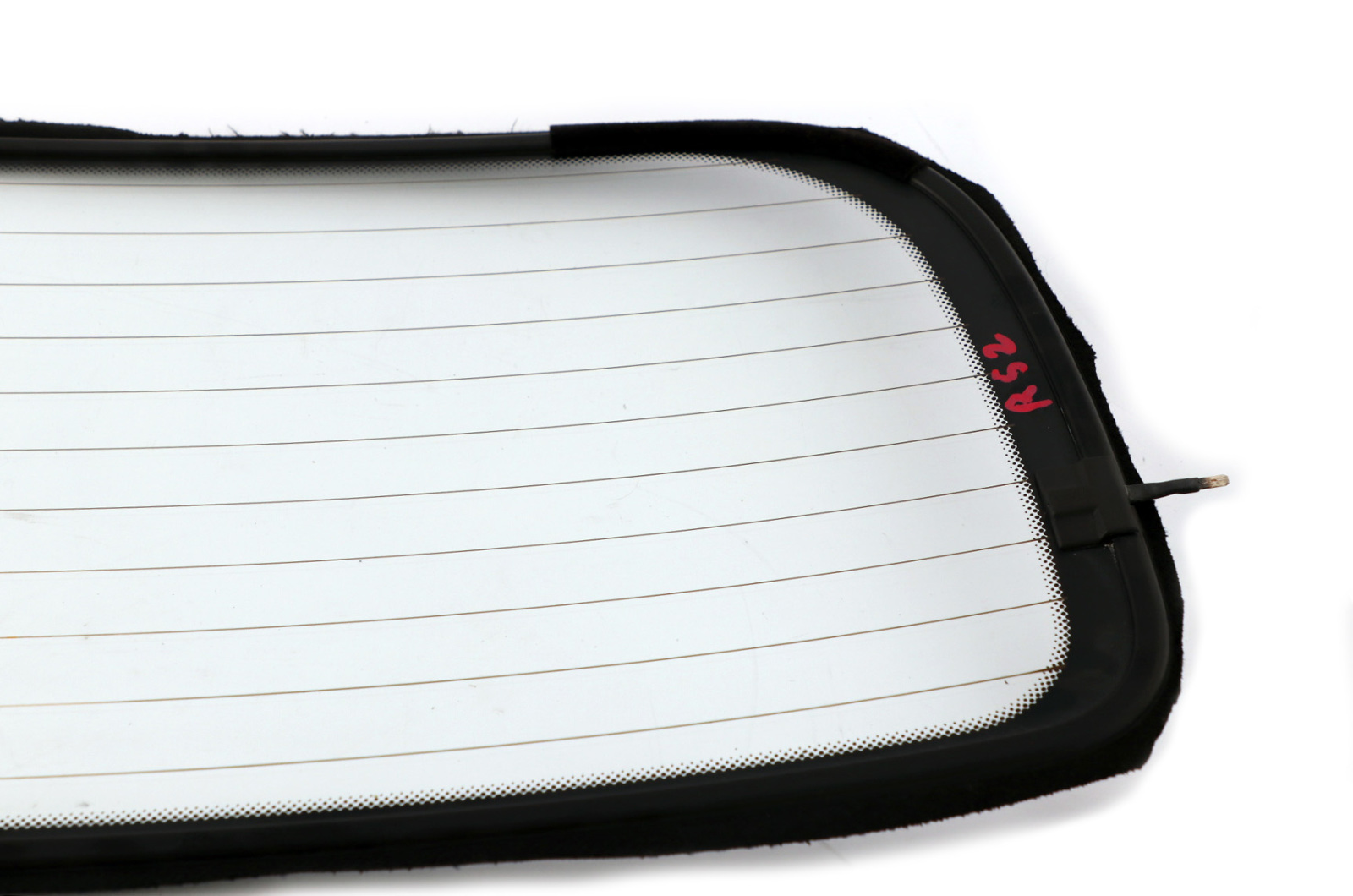 Mini Cooper R52 Cabrio Convertible Roof Folding Top Rear Window Glass AS2