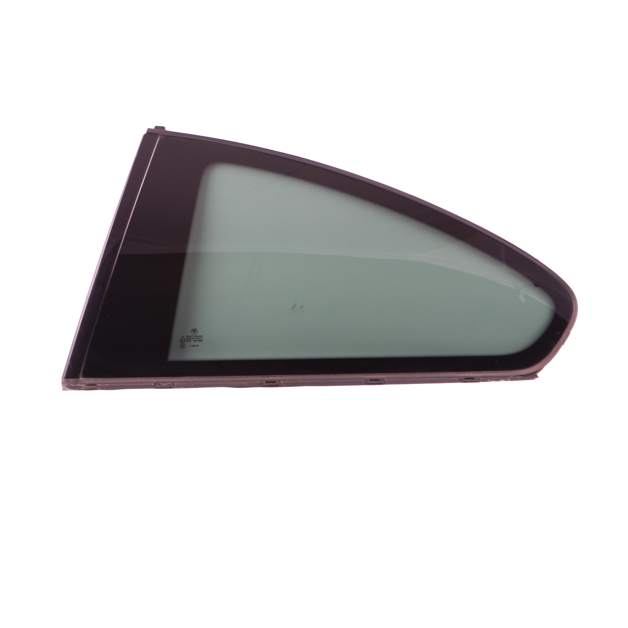 BMW 3 Series E92 Rear Left N/S Door Side Window Glass Black AS3 Black Trim