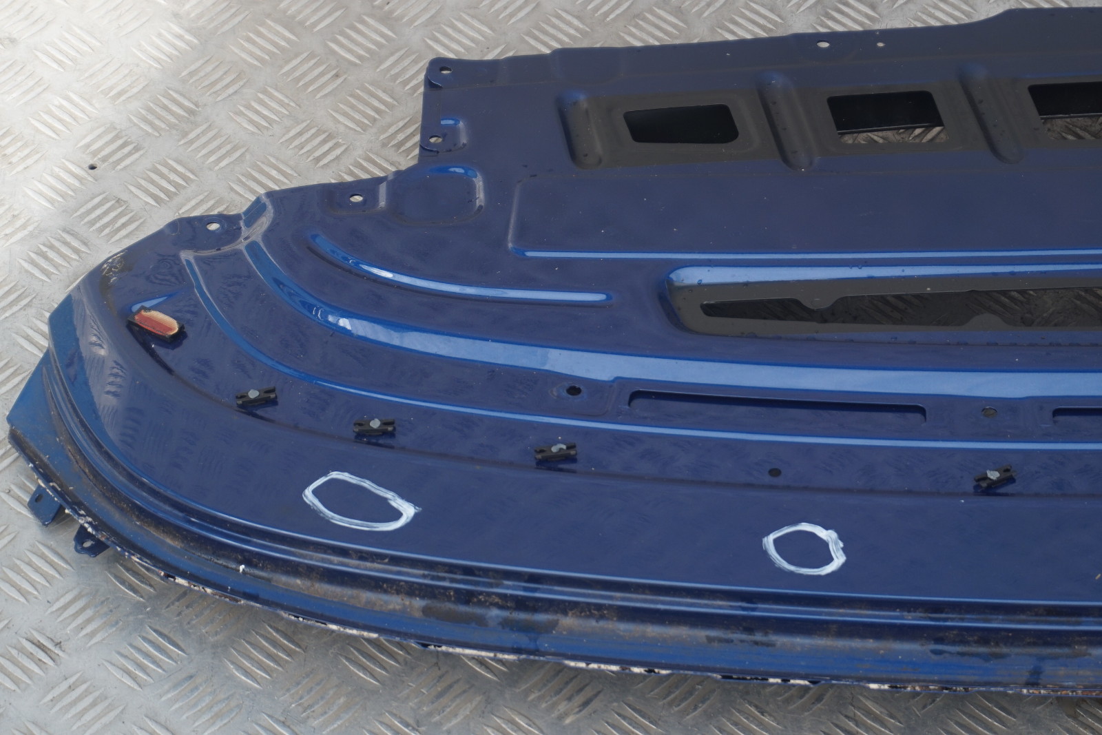 BMW 3 Series E93 Convertible Folding Top Compartment Lid Le Mans Blue 381