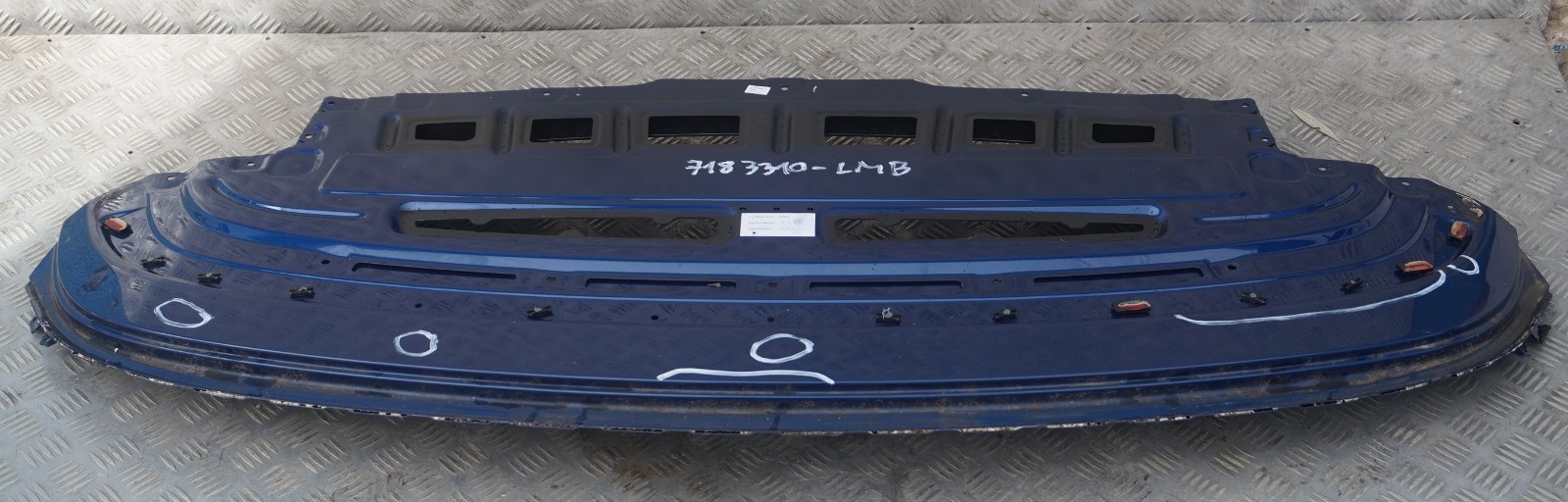 BMW 3 Series E93 Convertible Folding Top Compartment Lid Le Mans Blue 381