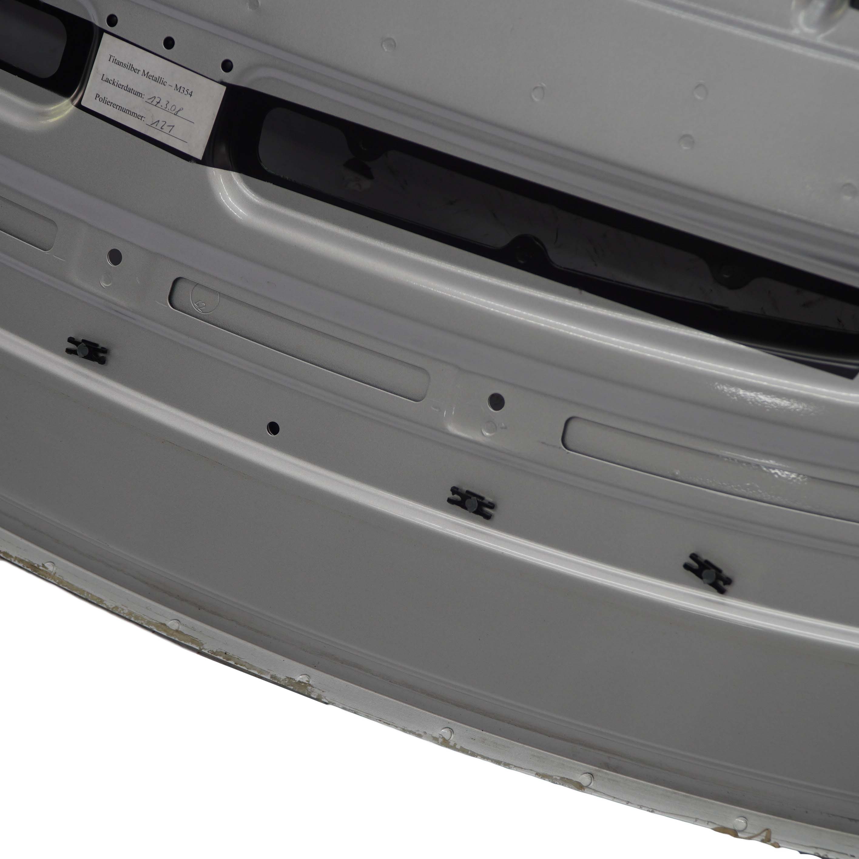 Folding Top Lid BMW E93 Convertible Compartment Titansilber Silver Metallic 354