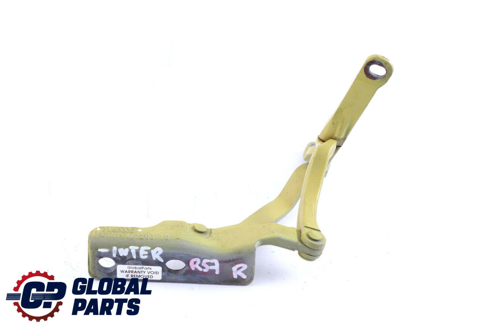 BMW Mini Cabrio R57 Right Boot Trunk Tailgate Hinge O/S Interchange Yellow