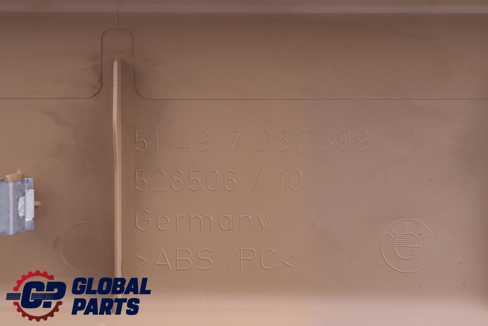 BMW 5 Series E61 E61N LCI Interor Upper Trunk Lid Panel Trim Cover Cream Beige