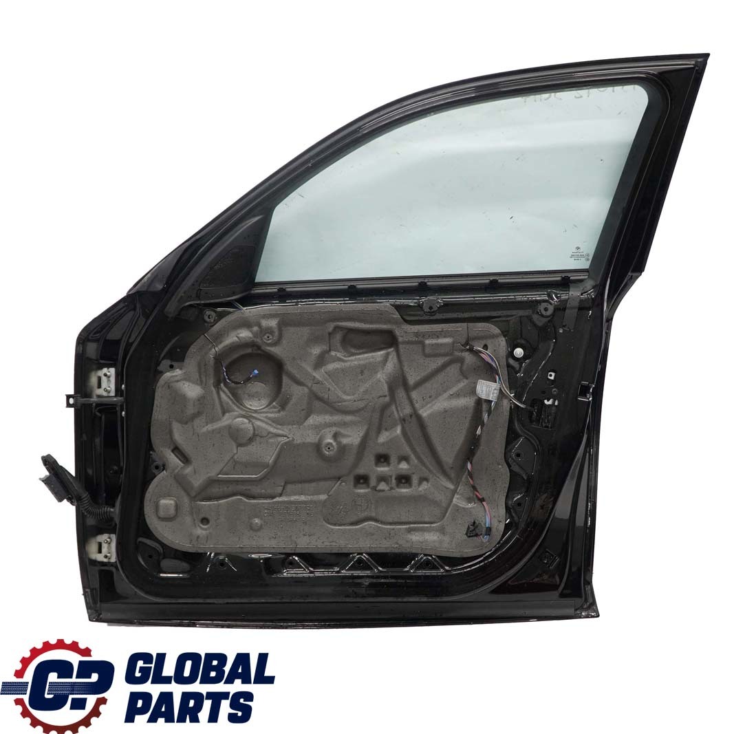 BMW 1 Series E87 4 Door Front Right O/S Schwarz 2 Black - 668