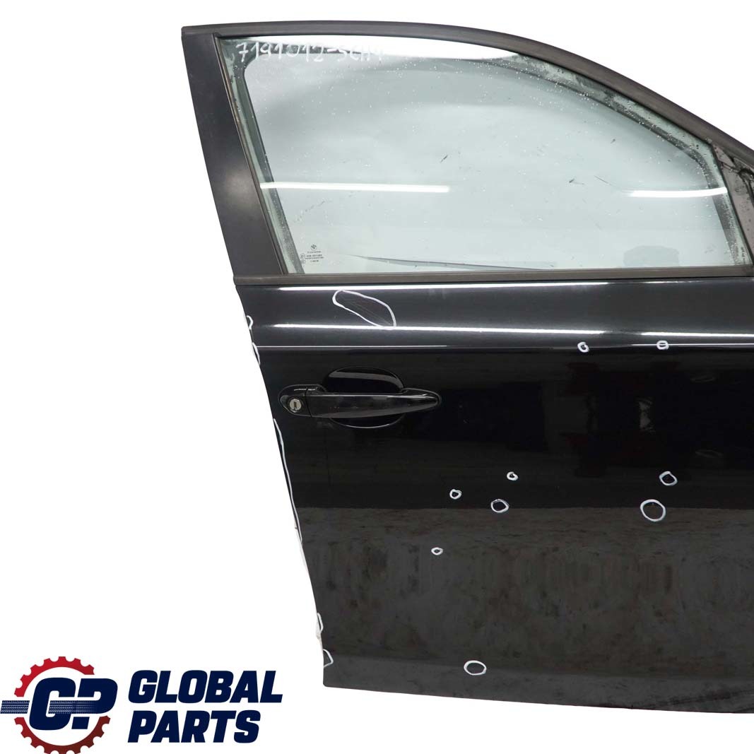 BMW 1 Series E87 4 Door Front Right O/S Schwarz 2 Black - 668