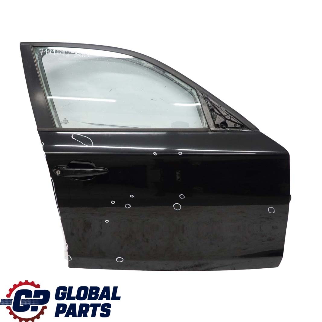 BMW 1 Series E87 4 Door Front Right O/S Schwarz 2 Black - 668