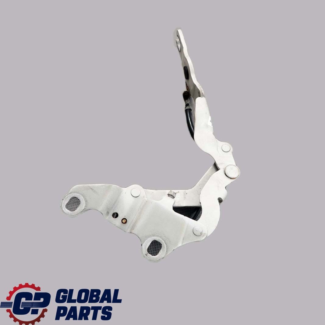 BMW 1 E81 E87 Left N/S Engine Hood Hinge Bonnet Alpinweiss White - 300 7060559