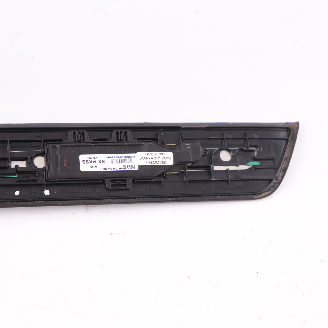  Cover Entrance Door BMW F07 Gran Turismo Rear Left Trim Panel Strip 7193475