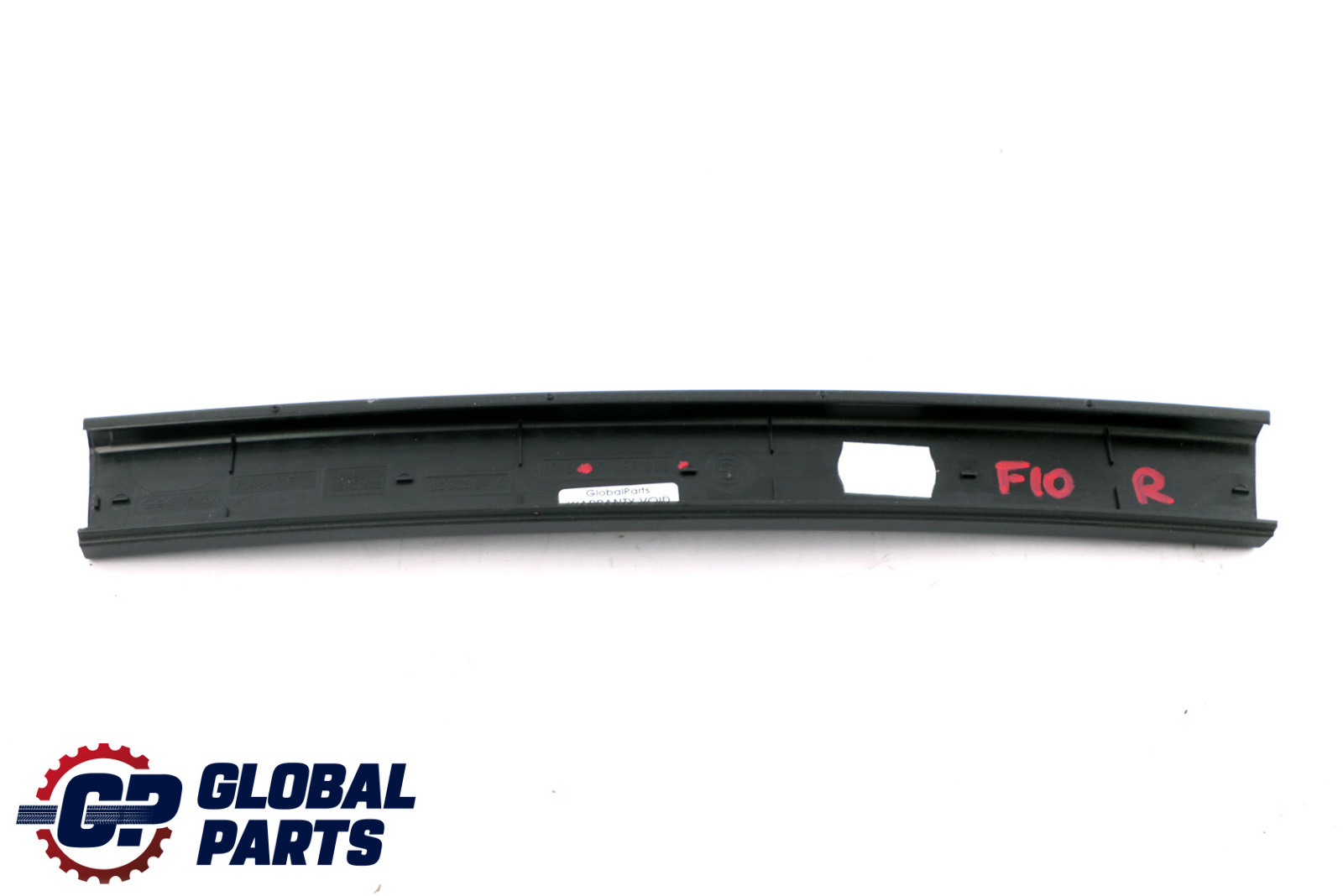 BMW 5 Series F10 Rear Right O/S Window Guide Web Cover Trim Black 7199308