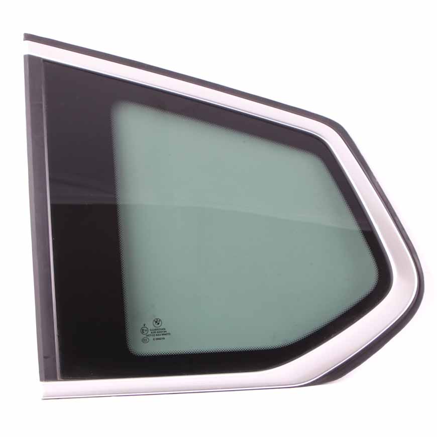 BMW X3 F25 Window Glass Side Fixed Rear Left N/S AS3 Chrome 7205663