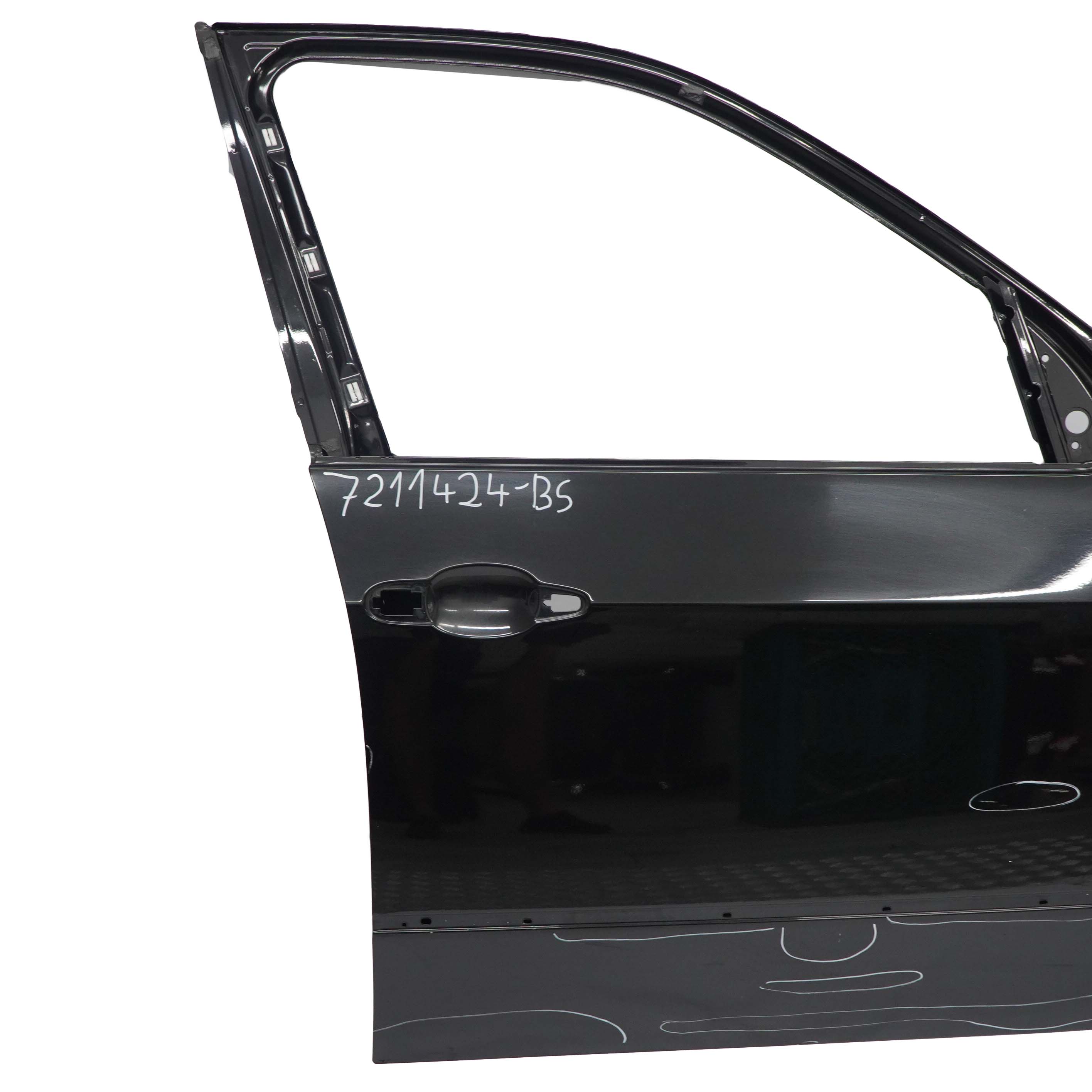 BMW X5 E70 Door Front Right O/S Black Sapphire Metallic - 475