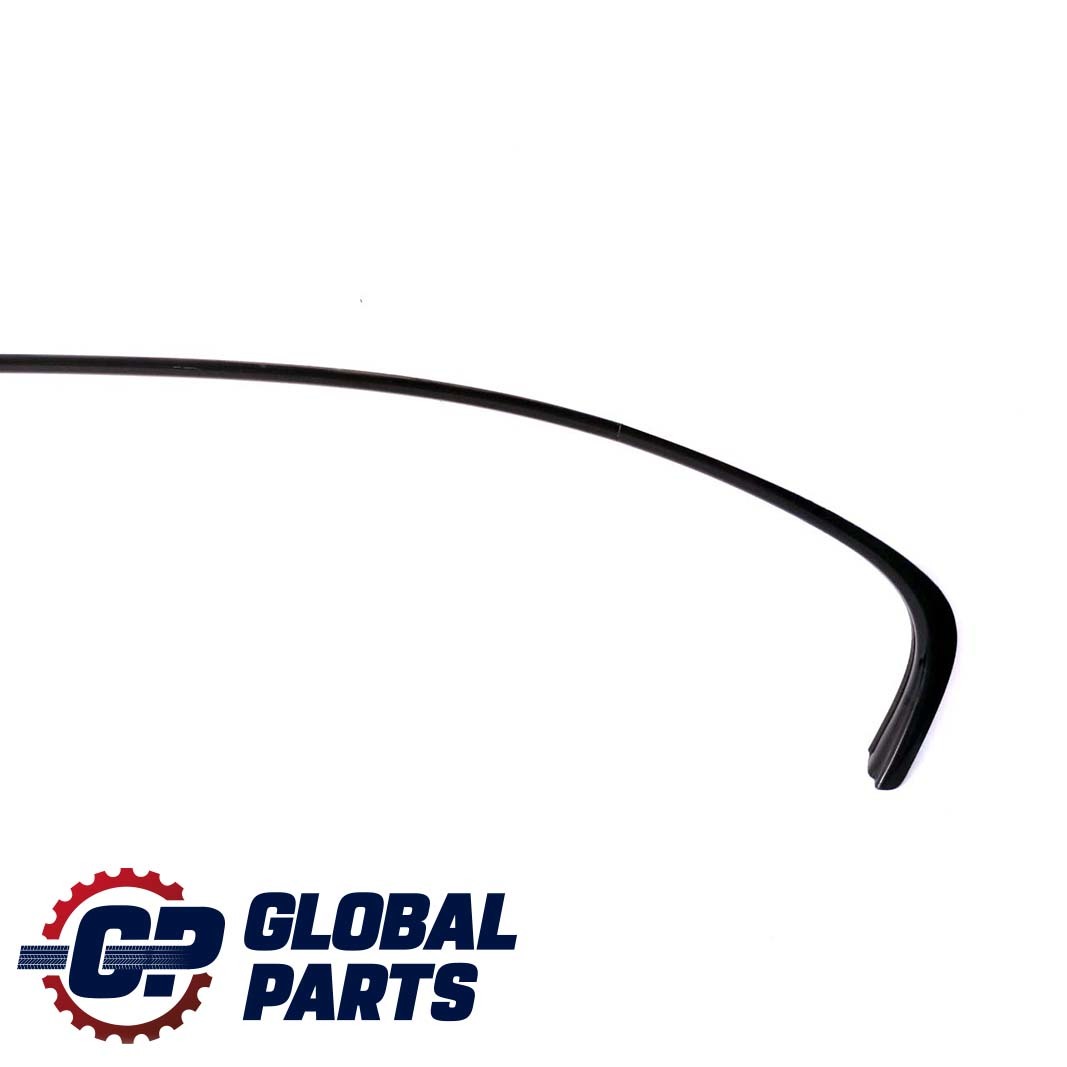 BMW 3 Series E90 Left N/S Side Frame Trim Strip High Gloss Shadow Black