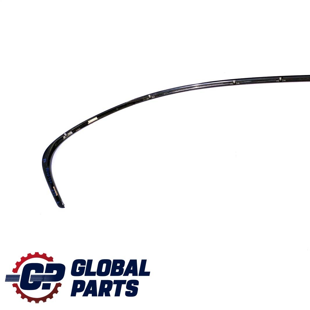 BMW 3 Series E90 Left N/S Side Frame Trim Strip High Gloss Shadow Black