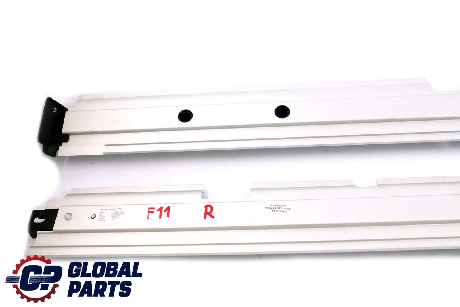 BMW 5 Series F11 LCI Boot Trunk Lid Tailgate Left Right Lashing Rail Set N/O/S