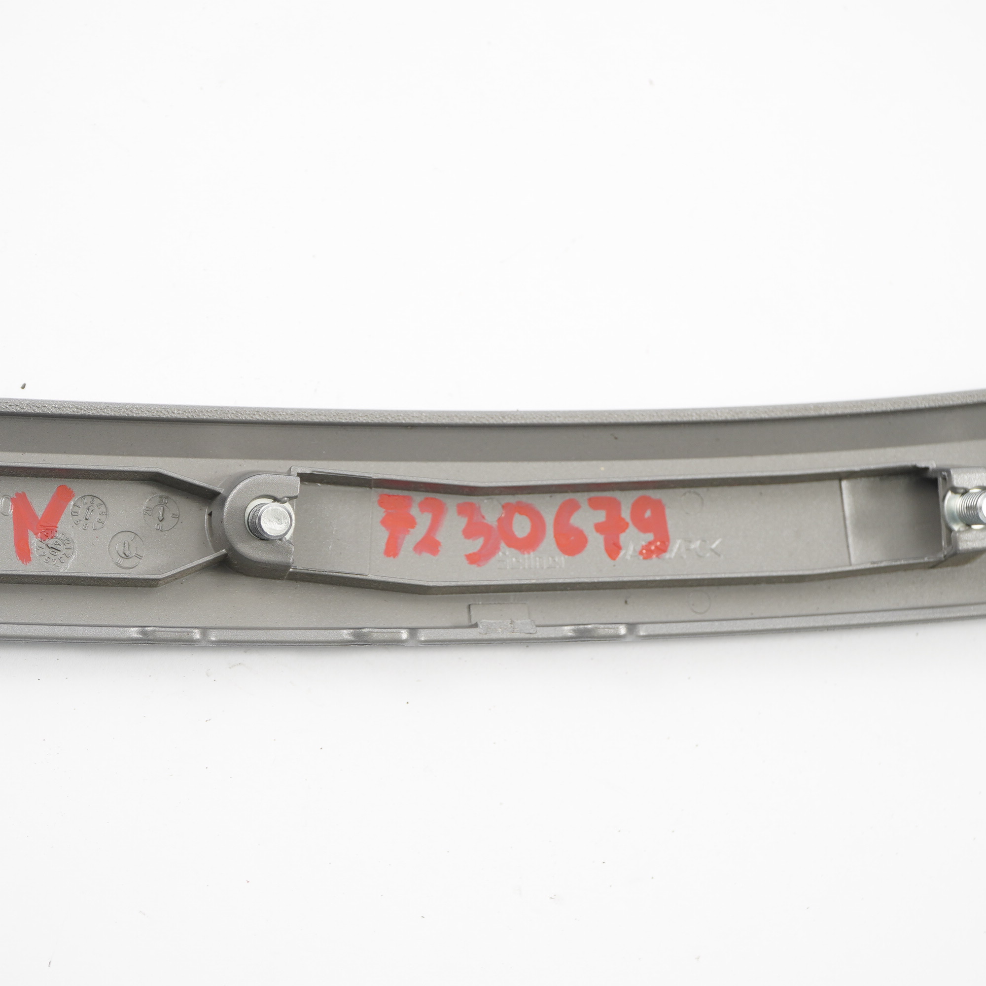 Trim Strip Door BMW E90 E91 LCI Decor Cover Rear Left N/S Satin Silver