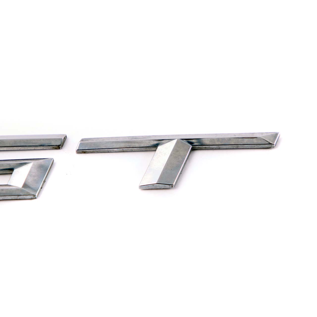 BMW F07 GT Hinten aufgeklebtes Kofferraumdeckel-Emblem Schriftzug GT 7239730