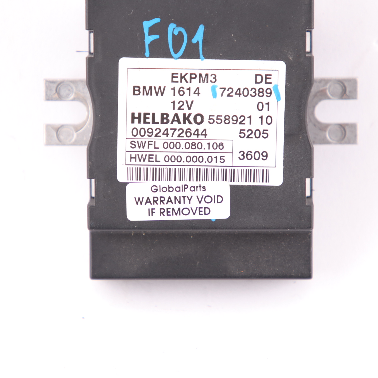 BMW F10 F11 Steuergerät Modul ECU für Kraftstoffpumpe 7240389