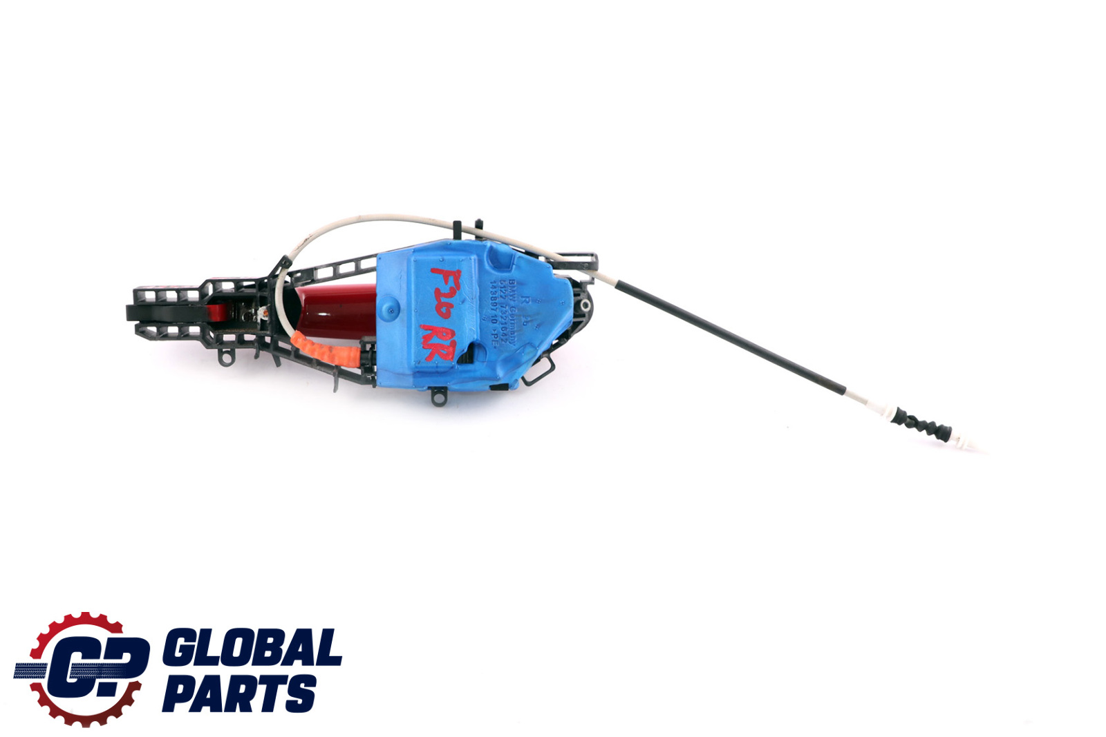 BMW 1 Series 2 F20 LCI Complete Rear Right Grab Handle O/S Karmesinrot Red A61