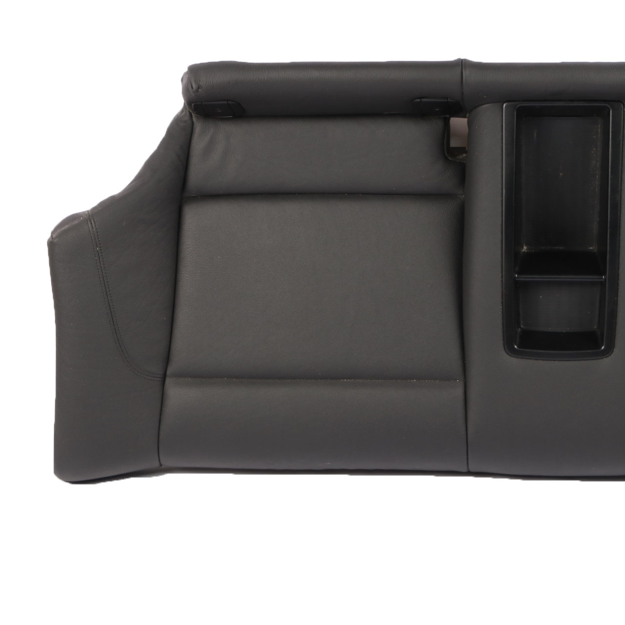 BMW E81 E82 Rücksitz Leder Interieur Bank Couch Abdeckung Boston Schwarz