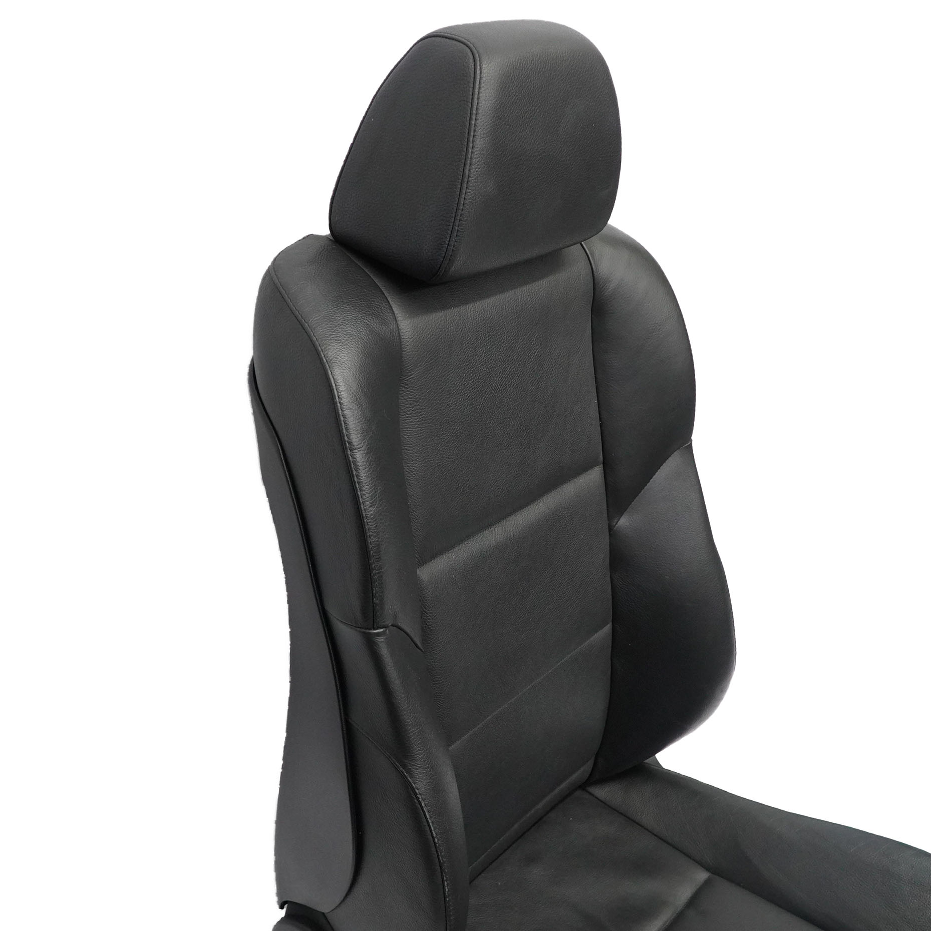 Vordersitz BMW E60 E61 M Sport Schwarz Leder Dakota Links Interieur