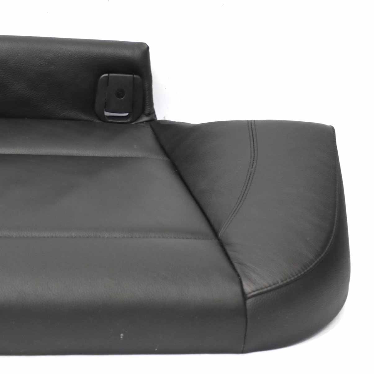 BMW E87 LCI Sitzbezug Innenraum Rücksitzbank Base Couch Leder Schwarz