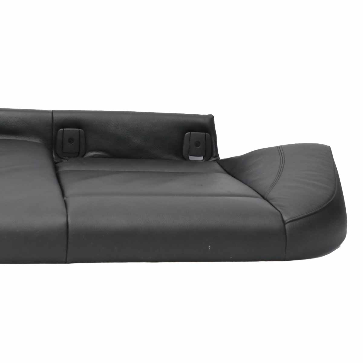 BMW E87 LCI Sitzbezug Innenraum Rücksitzbank Base Couch Leder Schwarz