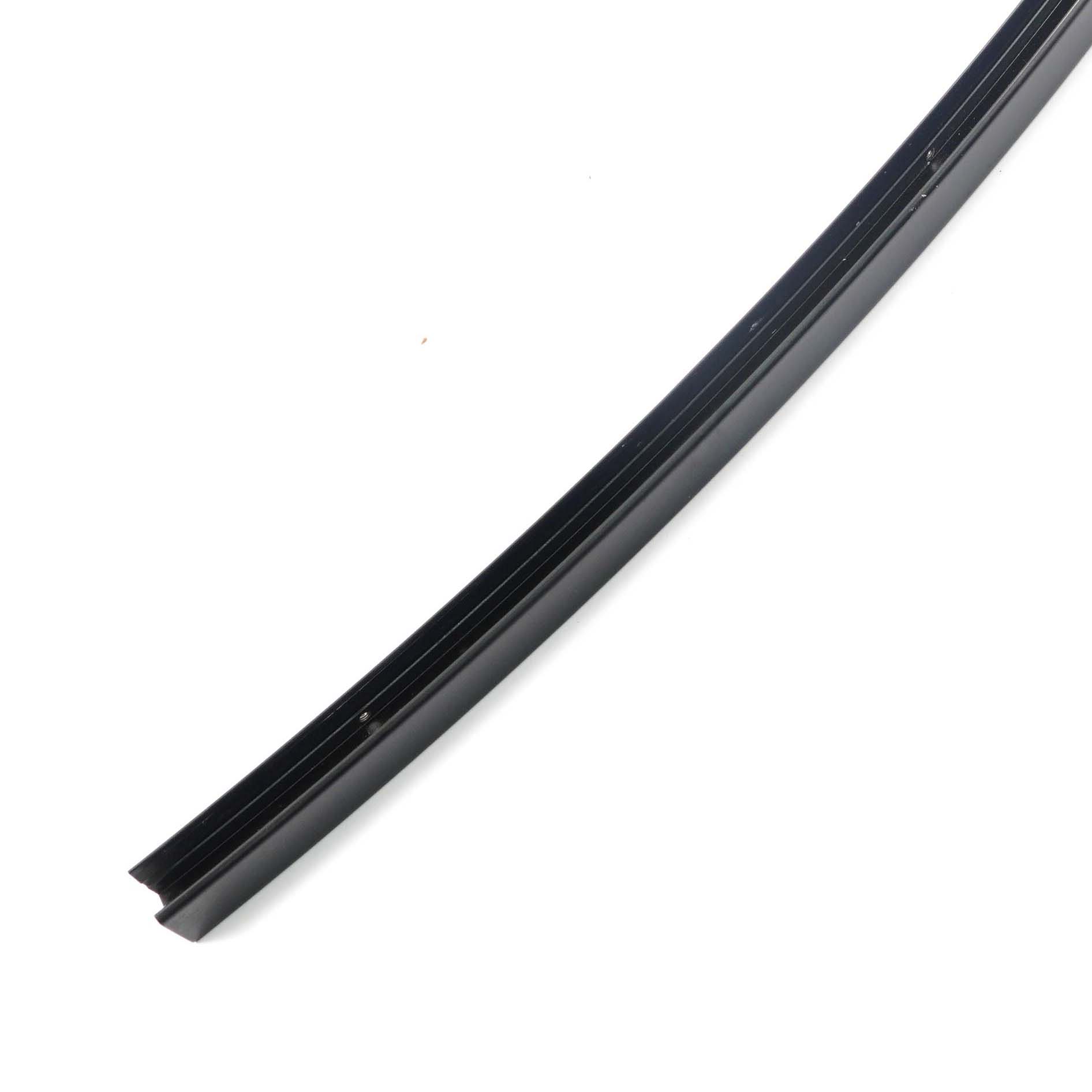 Trim Window Guide BMW F31 LCI Rear Left N/S Web Cover Exterior Black 7258337