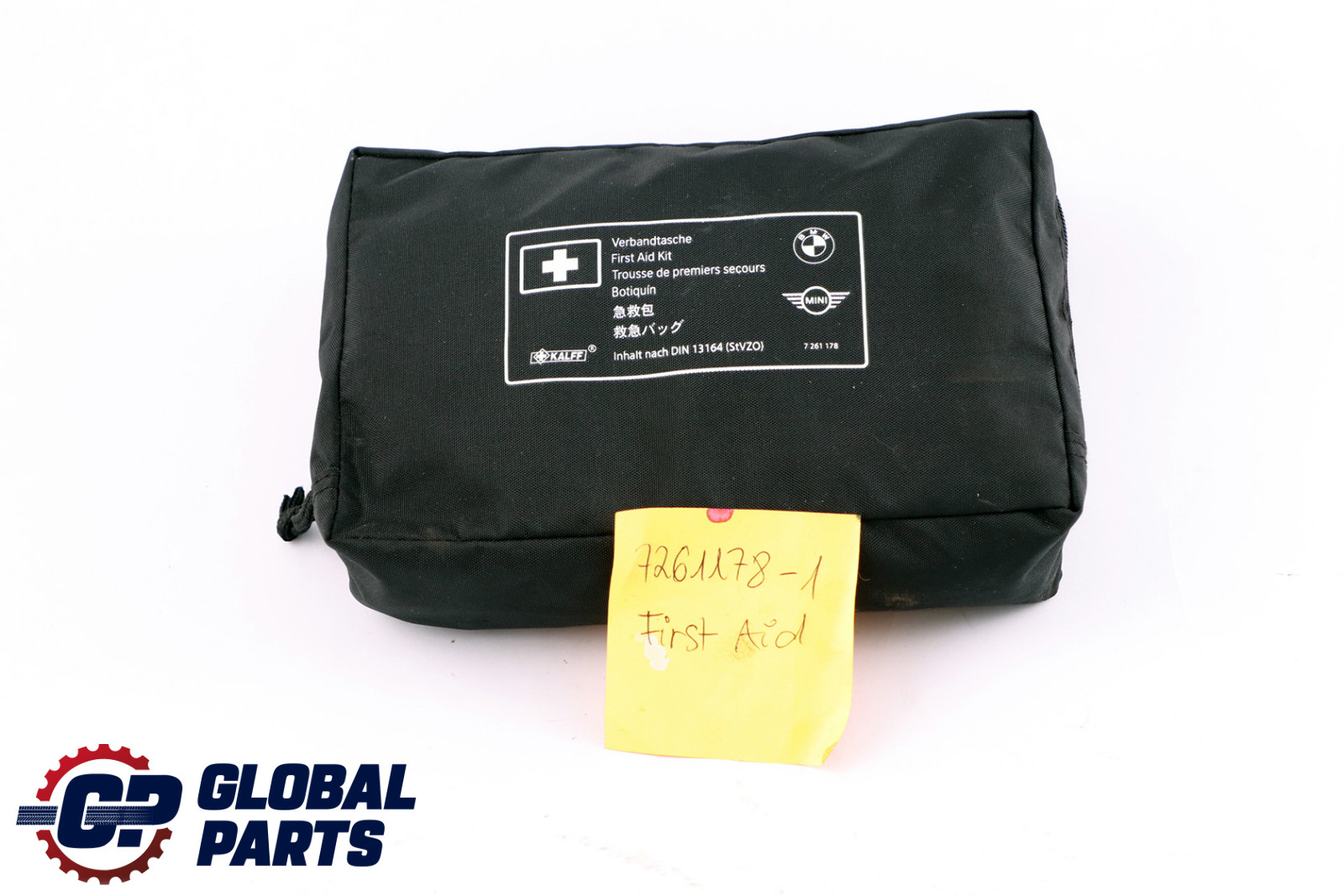 BMW Universal 1 First Aid Emergency Medical Kit Pouch Black 7261178