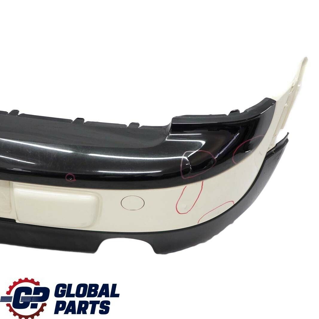 Mini Clubman R55 Complete Rear Bumper Trim Panel Pepper White - 850