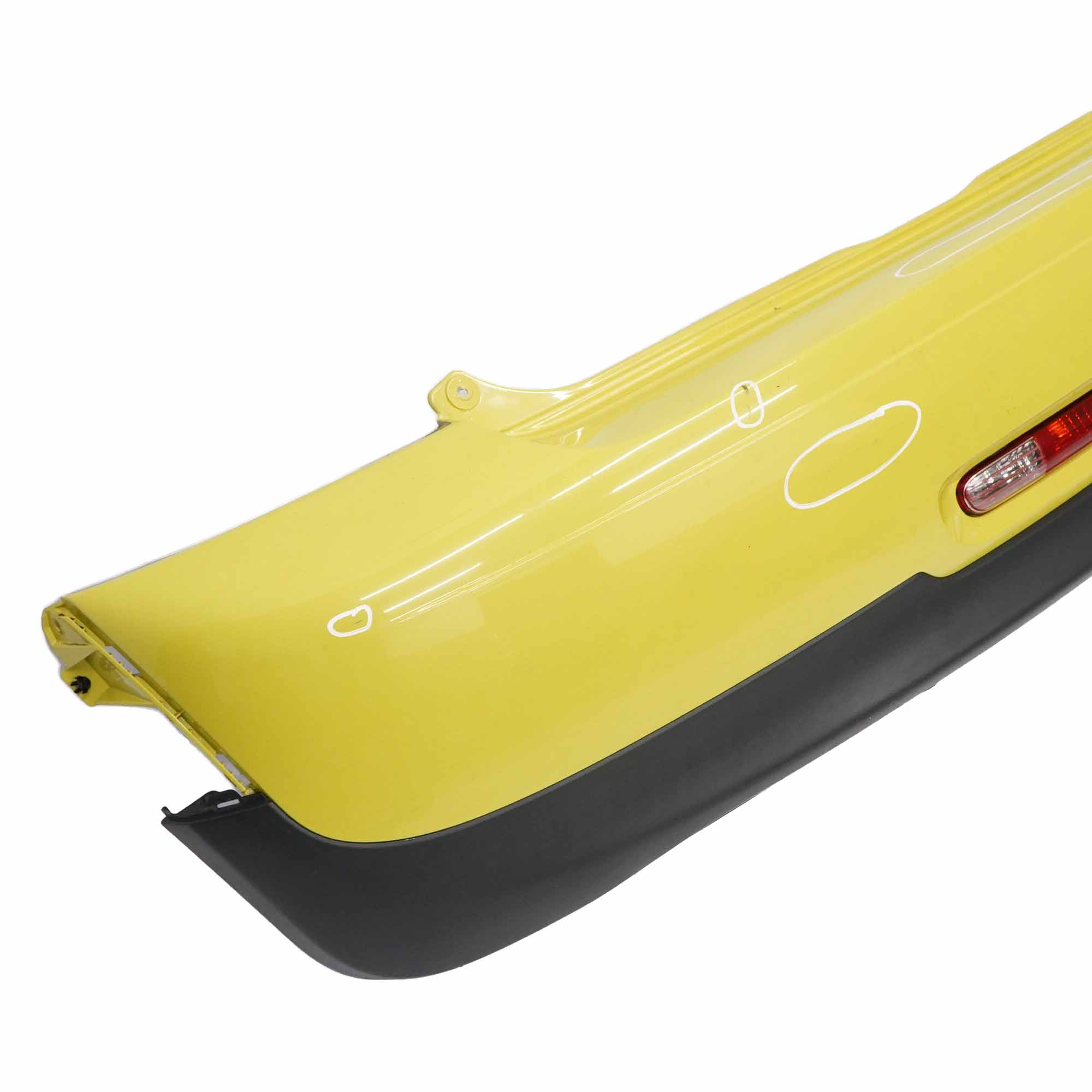 Mini R56 R57 LCI R58 R59 Stossfänger Hinten Interchange Yellow Gelb - A95