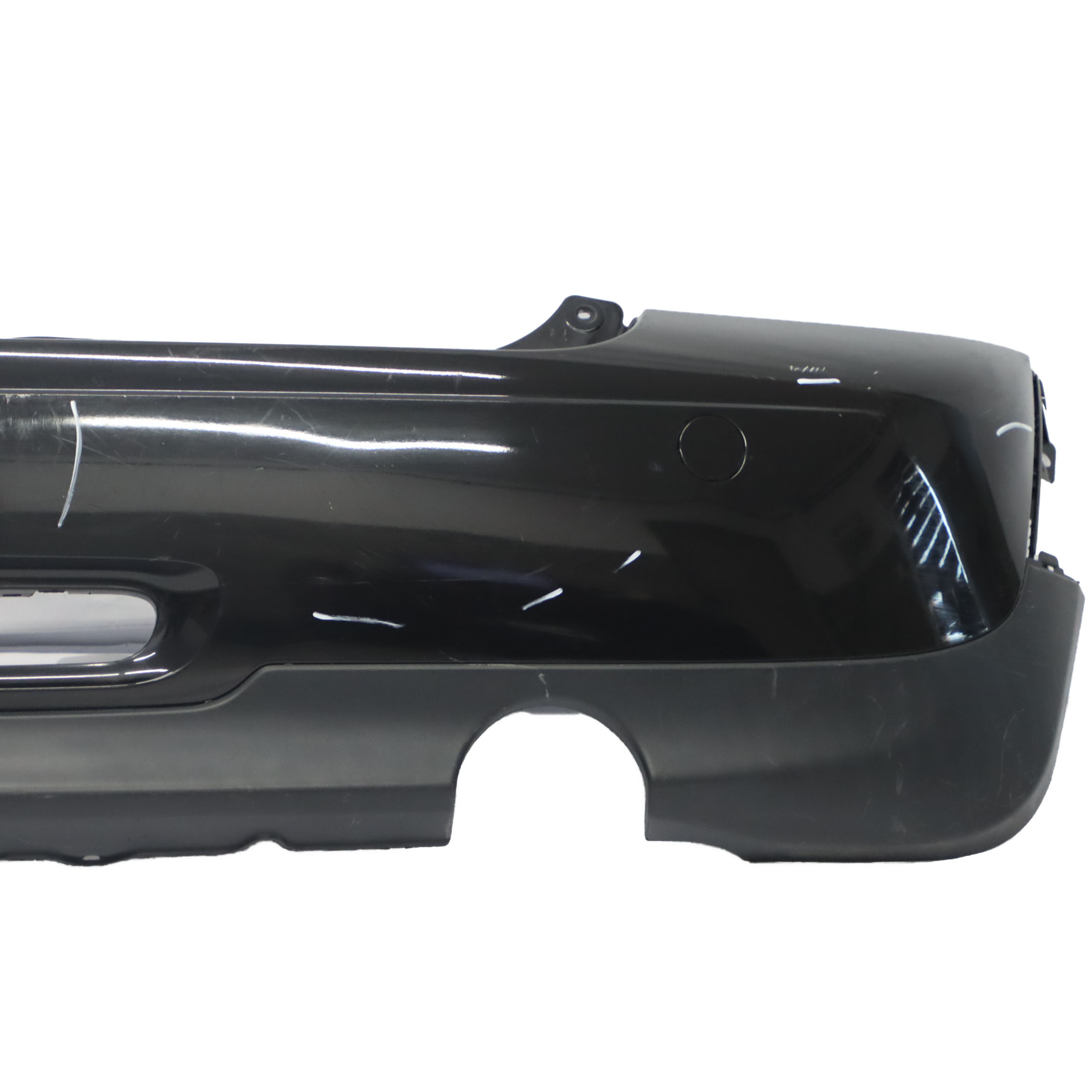 Mini R56 R57 LCI R58 Rear Bumper Trim Panel Midnight Black Metallic - A94