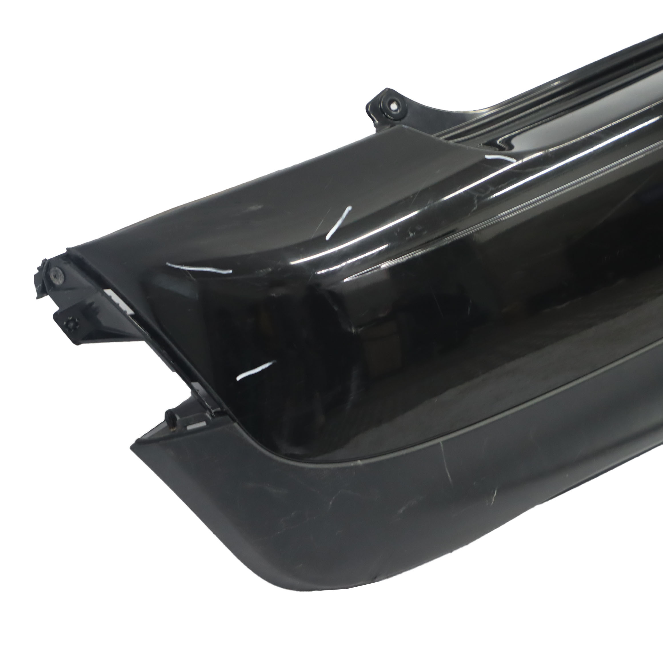 Mini R56 R57 LCI R58 Rear Bumper Trim Panel Midnight Black Metallic - A94