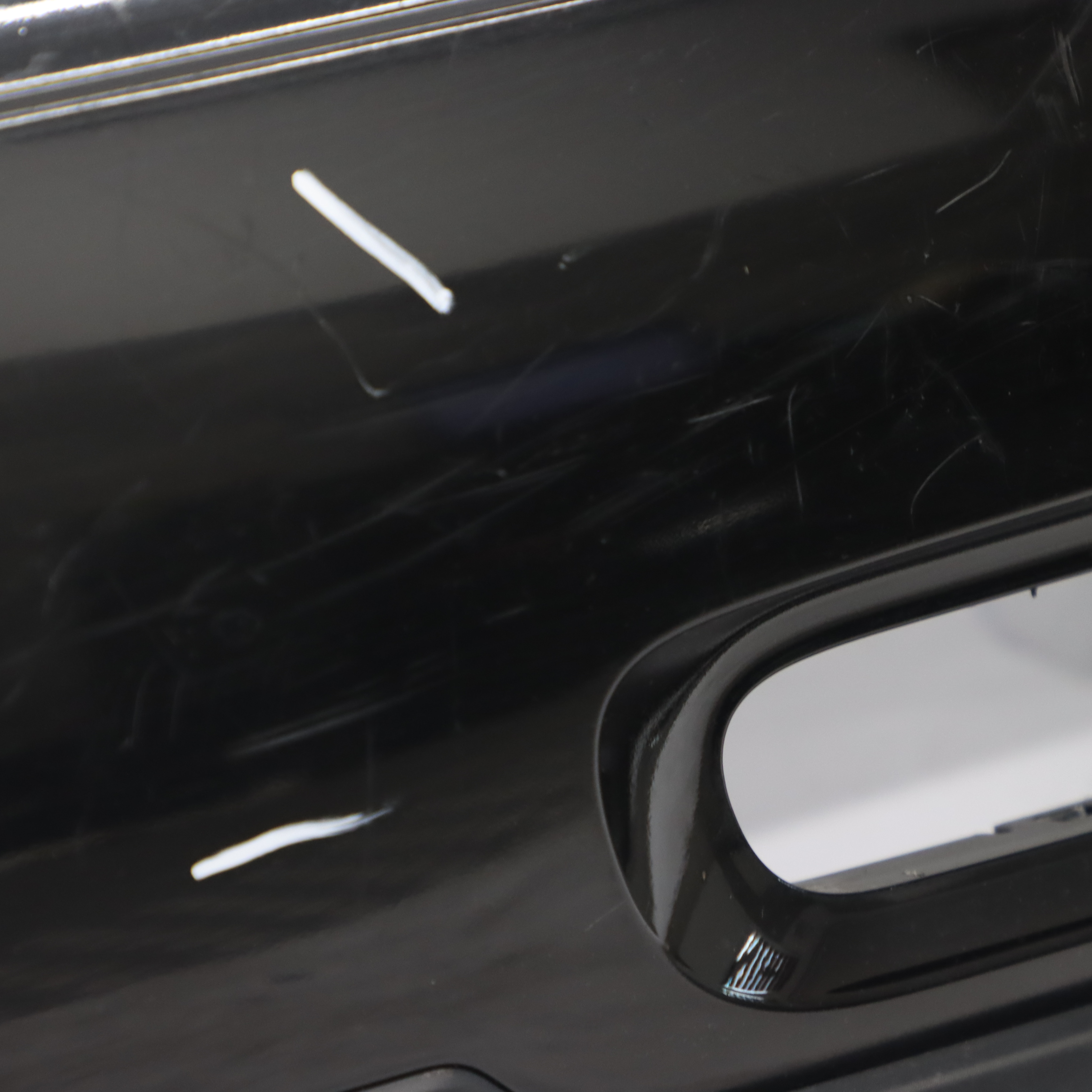 Mini R56 R57 LCI R58 Rear Bumper Trim Panel Midnight Black Metallic - A94