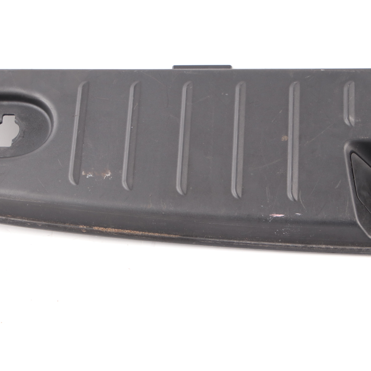 BMW i3 I01 Boot Trunk Lock Loading Sill Cover Trim Panel Black 7272383