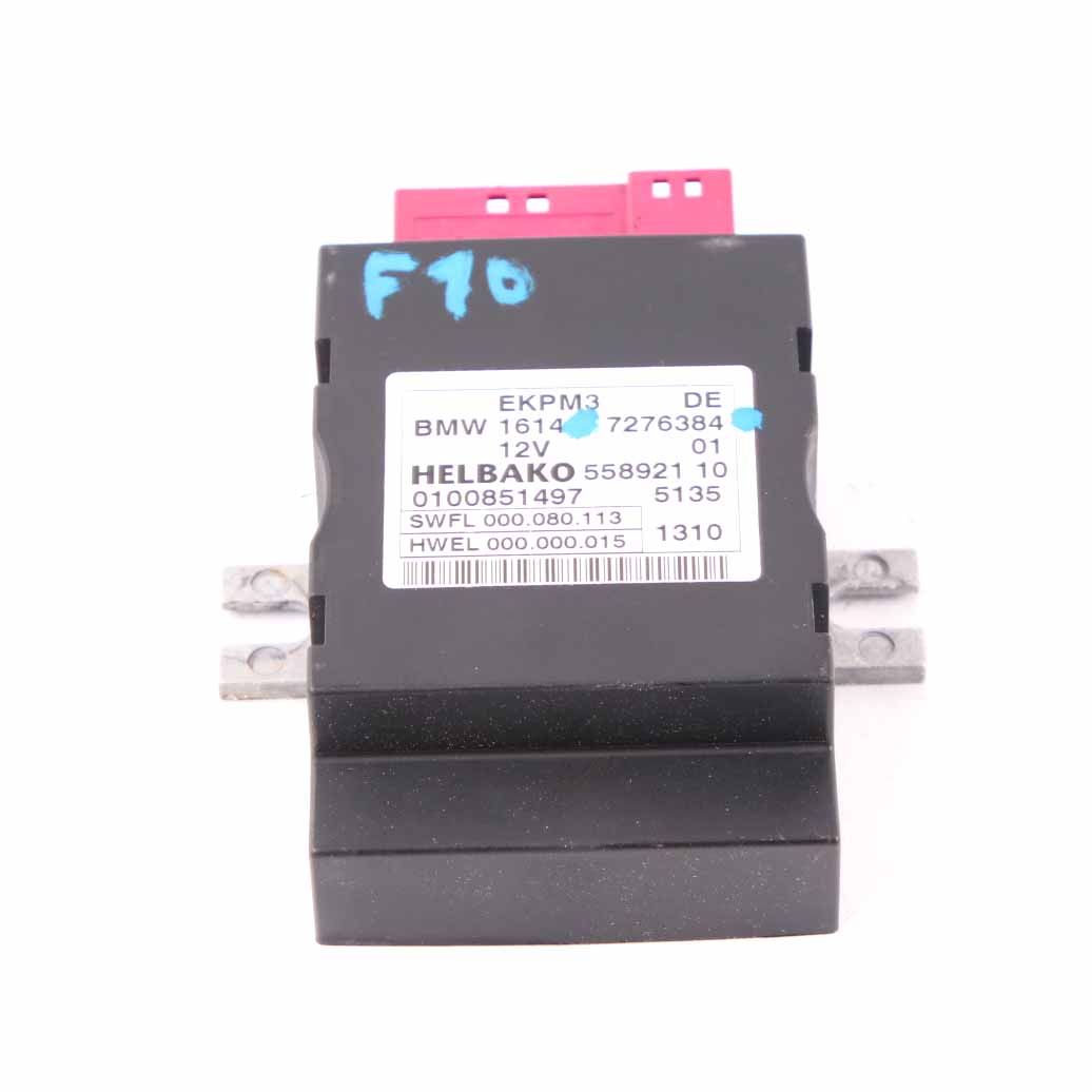 BMW F10 F11 F01 Steuergerät Modul ECU Kraftstoffpumpe Kraftstoffgeber 7276384