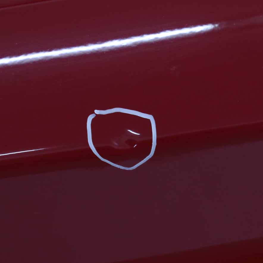 BMW F20 Rear Right Door O/S Karmesinrot Crimson Red - A61