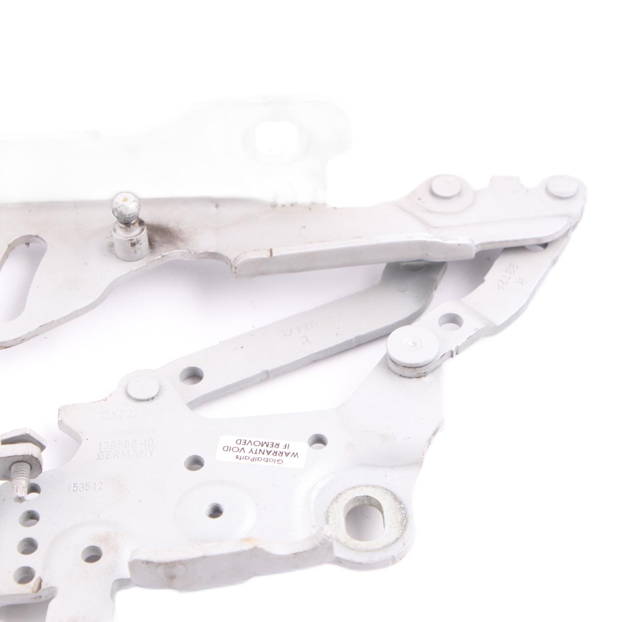 BMW F20 F30 F32 Front Bonnet Hinge Right Glacier Silver Metallic A83 7286344