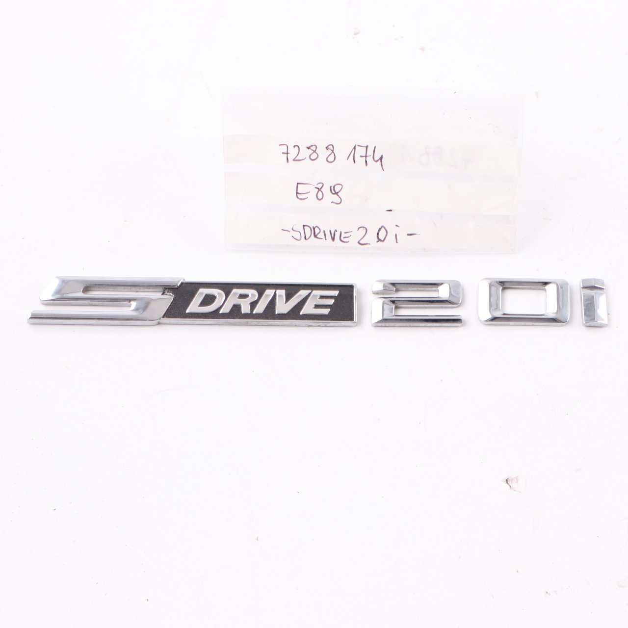 BMW Z4 E89 N20 Emblem Abzeichen Schriftzug SDrive 20i Logo Trim 7288174