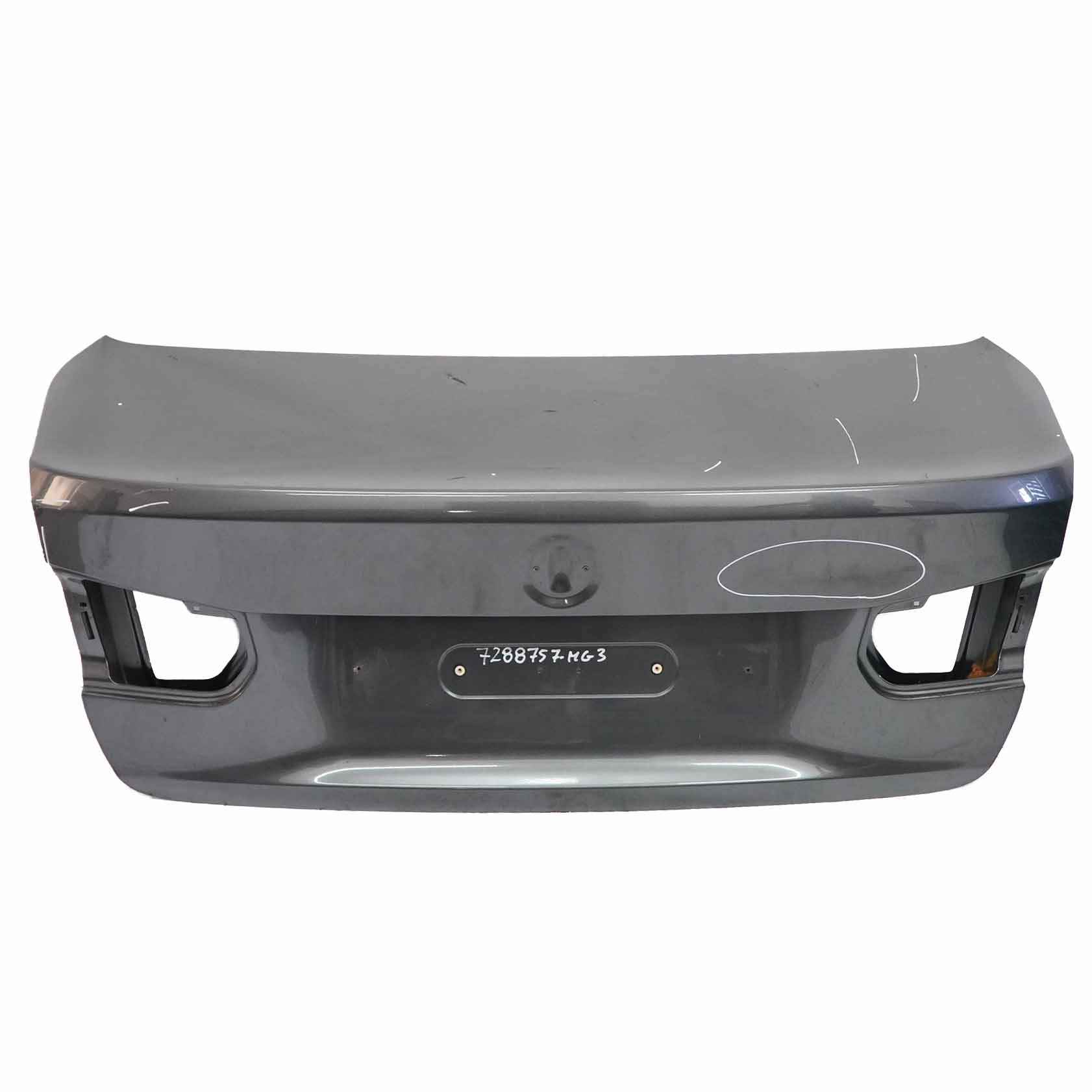 Boot Trunk Lid BMW F30 F80 M3 Rear Tailgate Mineralgrau Grey Metallic - B39