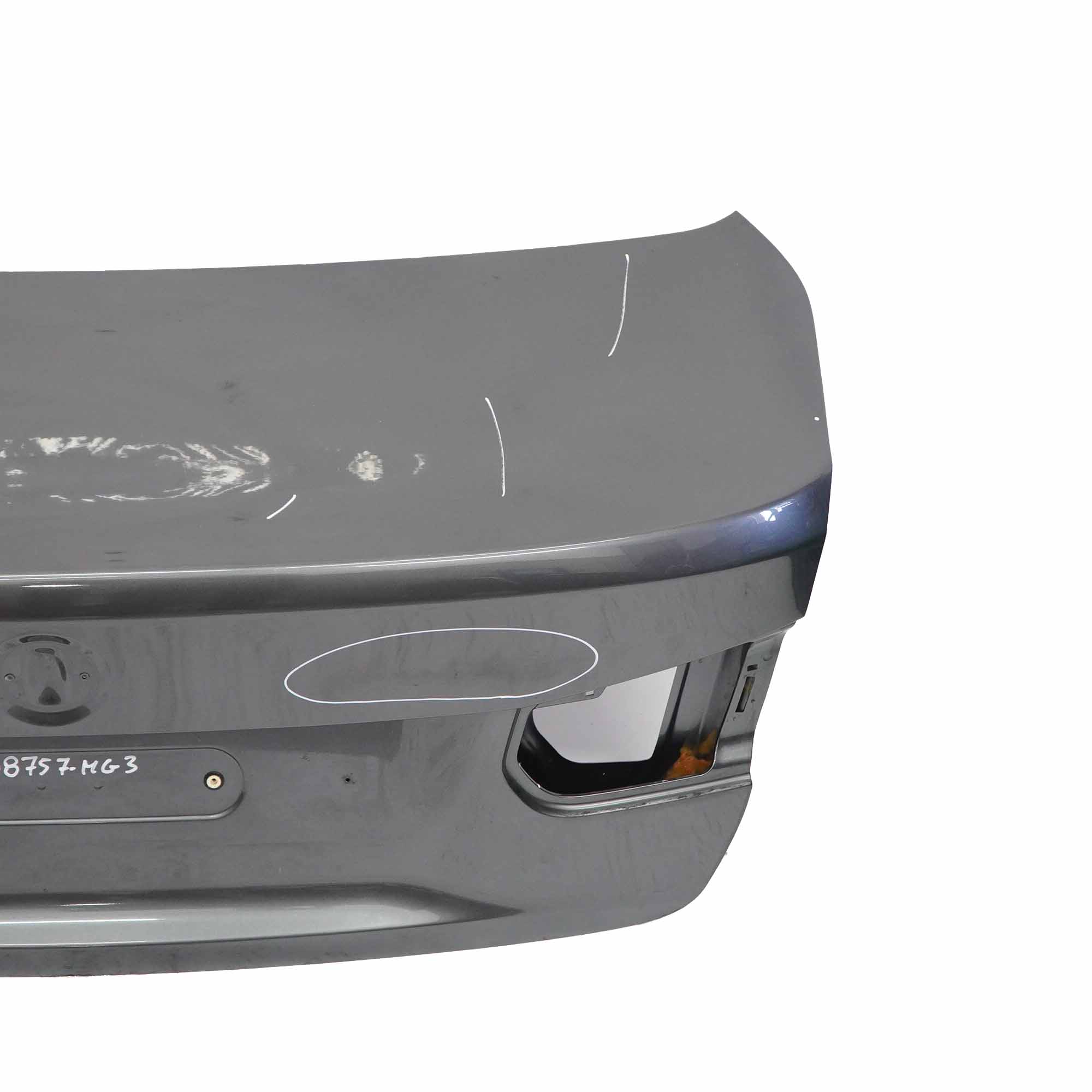 Boot Trunk Lid BMW F30 F80 M3 Rear Tailgate Mineralgrau Grey Metallic - B39