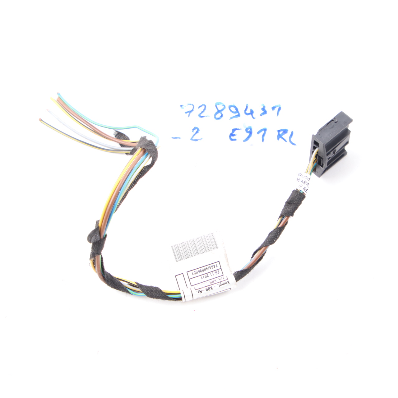 Stecker Buchse BMW E91 LCI Rücklicht Lampe Seitenwand Links Verkabelung 6984754