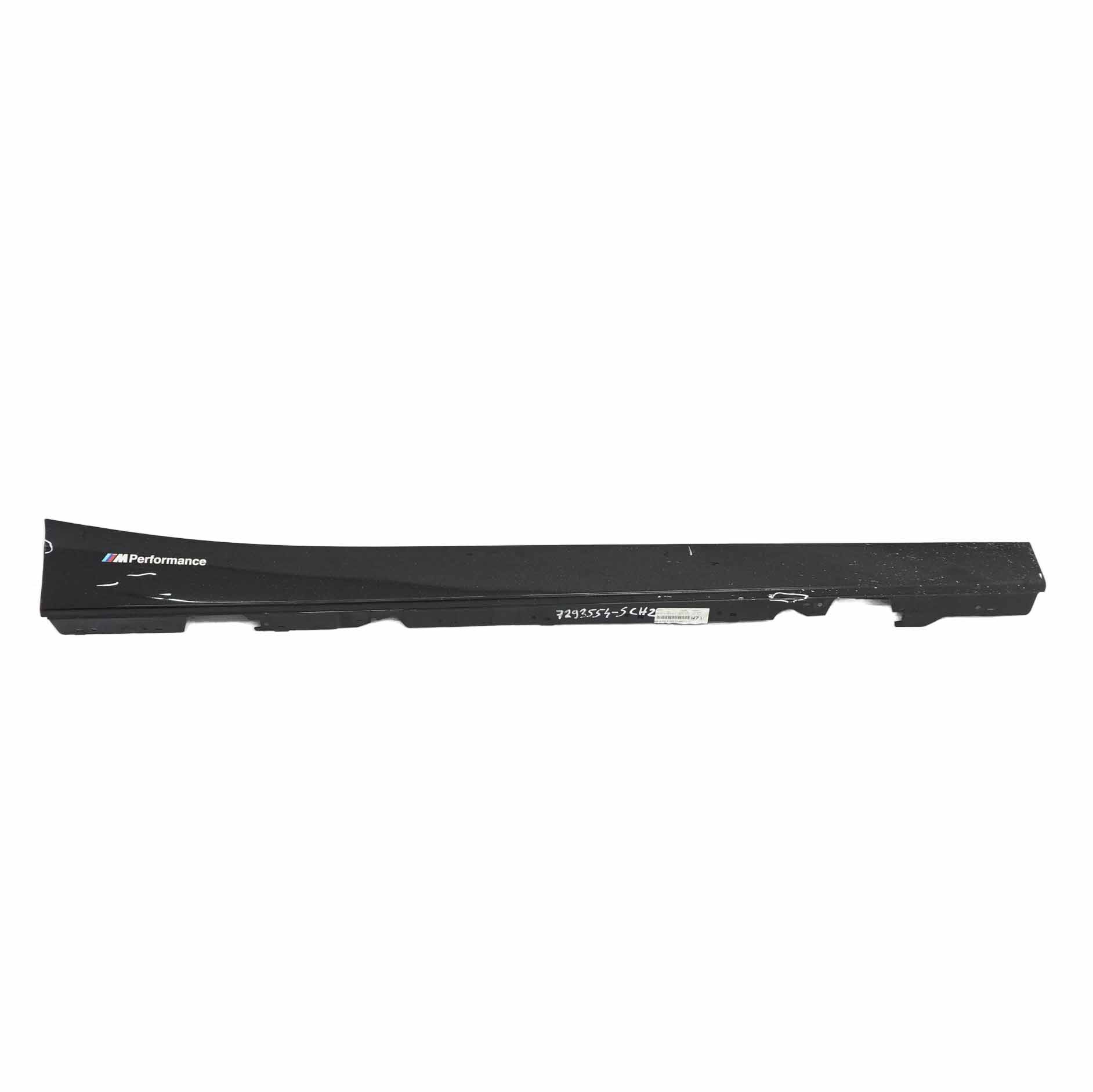 BMW 1 Series F20 2 Sill Strip Side Skirt Right O/S Schwarz 2 Black - 668