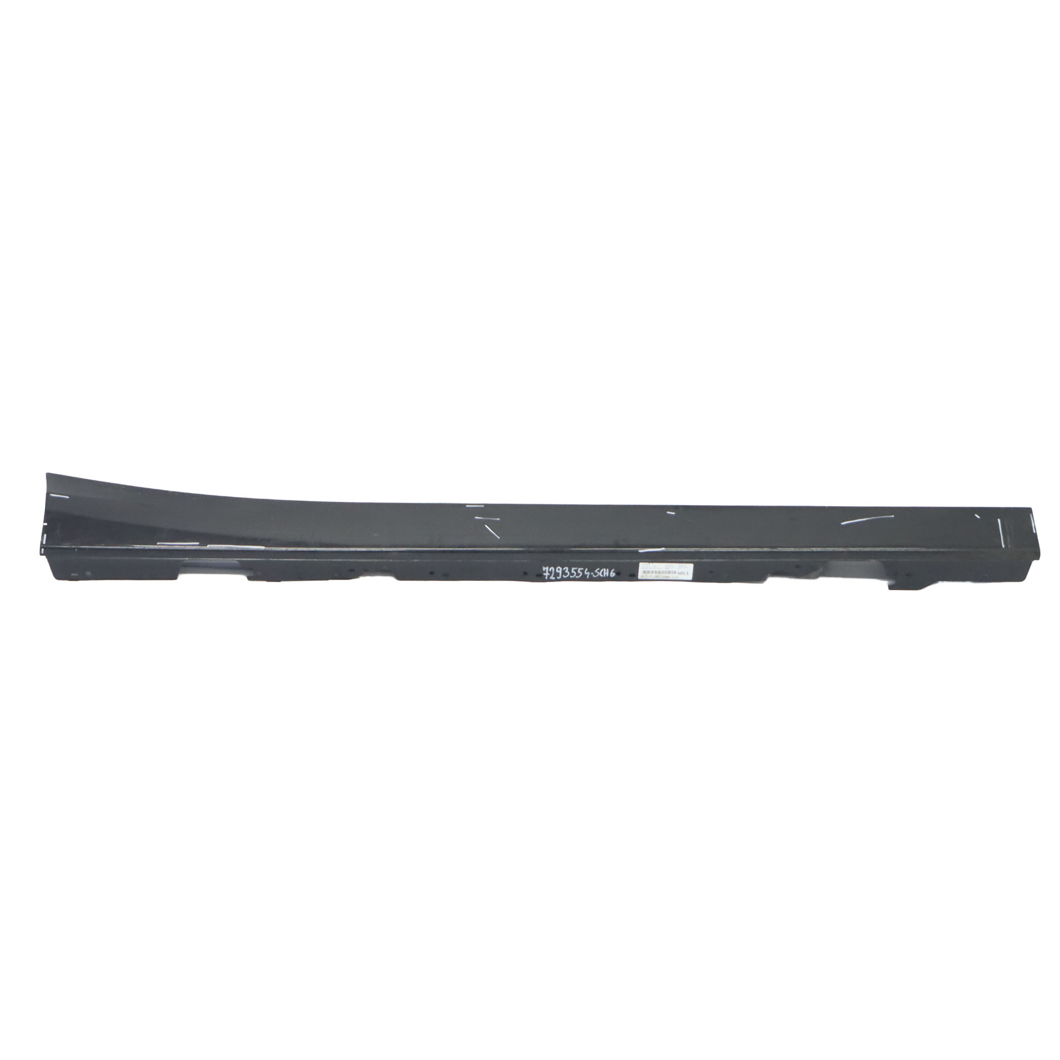 BMW F20 Side Skirt Sill Strip Right O/S Panel Schwarz 2 Black - 668