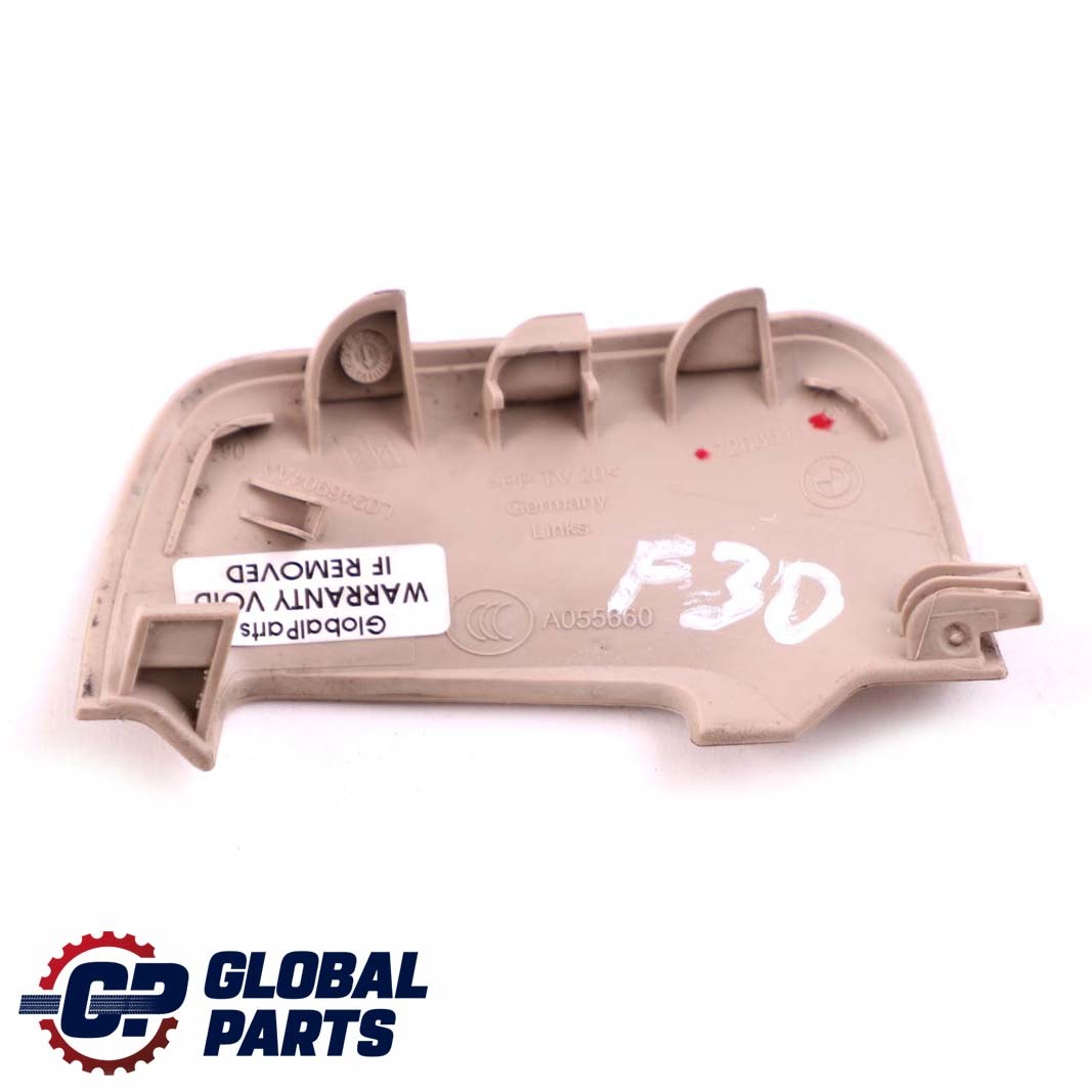 BMW 1 3 er F20 F30 F31 LCI Blende Gurtendbeschlag Links Beige Oyster 7263513