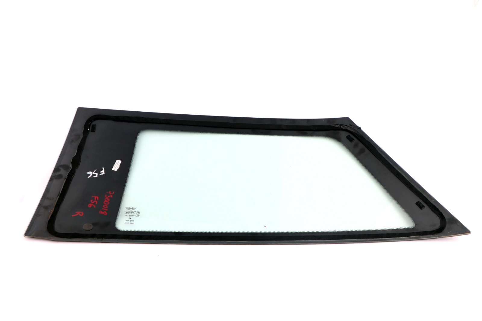 Mini Cooper One F56 Quarter Side Window Glass Green Rear Right O/S AS2