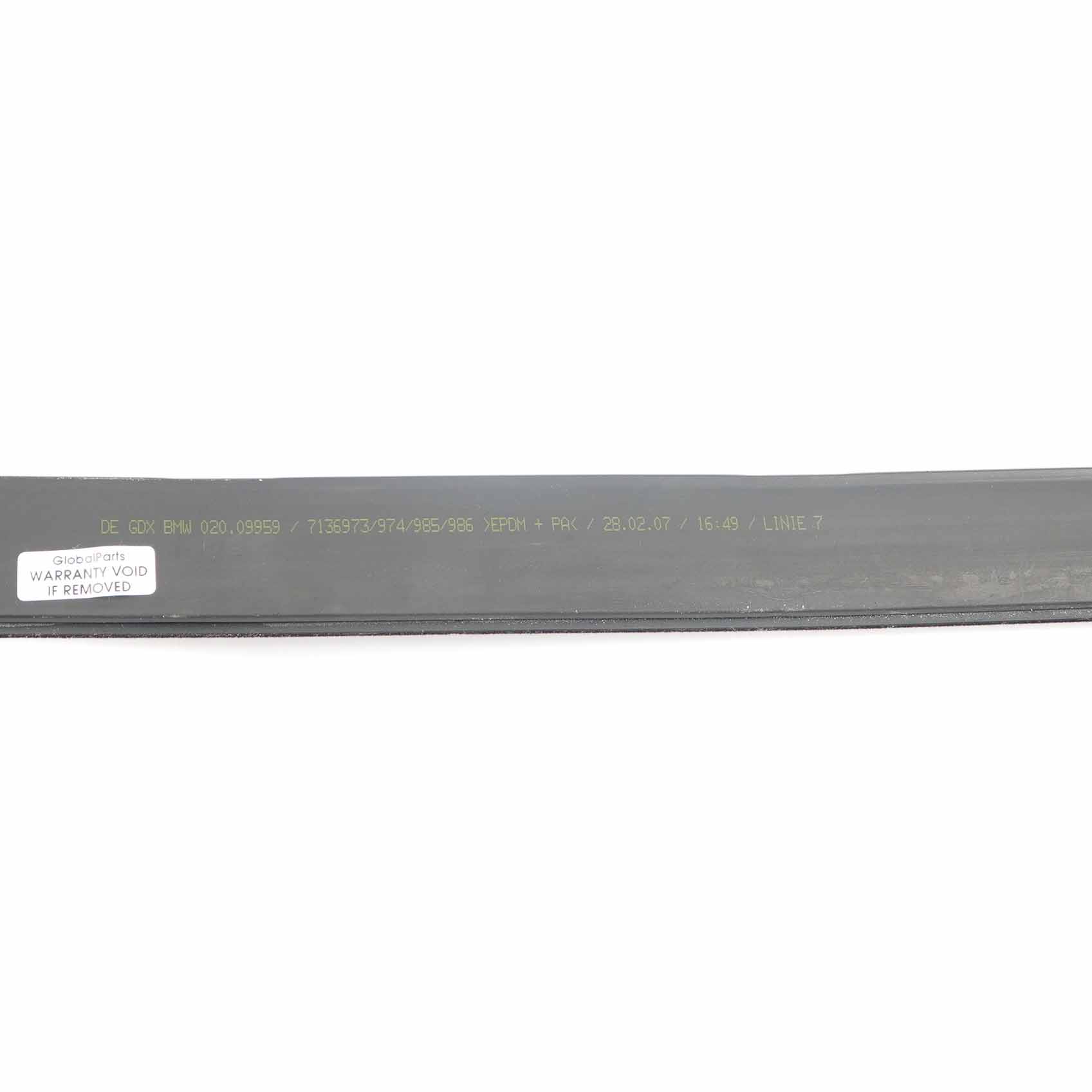 BMW X5 Series E70 Door Window Guide Rear Right O/S Seal 7305632