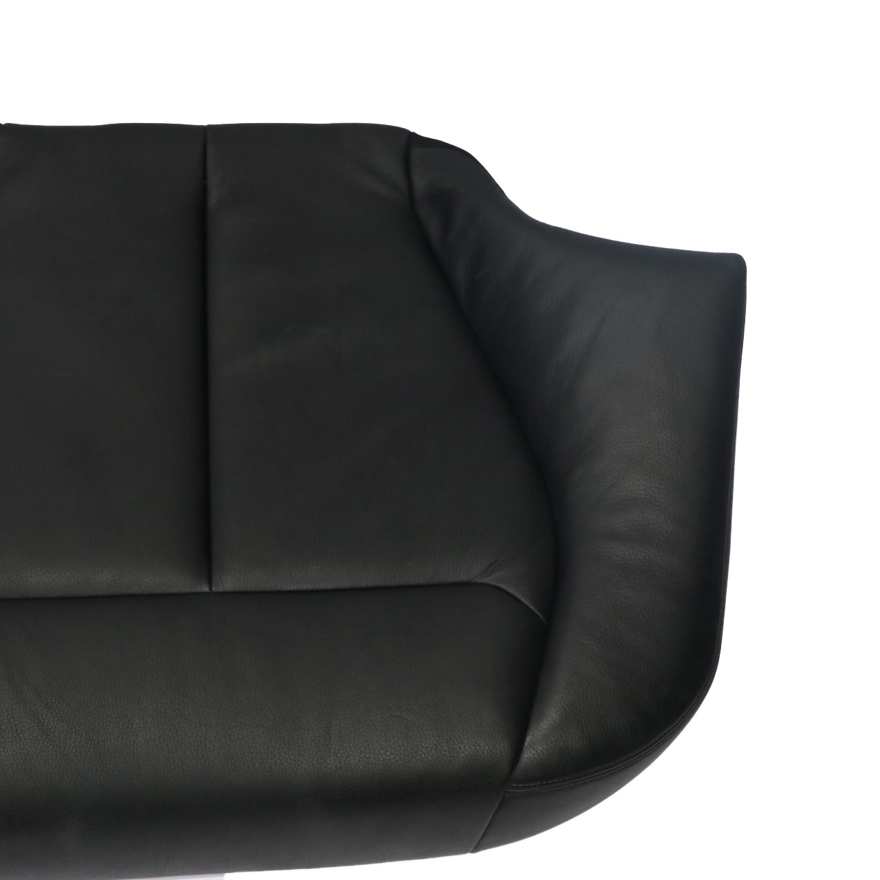 BMW F30 Rücksitzbank Couch Sofa Sitzbezug Schwarz Leder Dakota